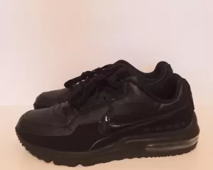 Nuove Nike Uomo Air Max LTD 3 Triple Black 687977 020 Casual Athletic 9.5 - Foto 1 di 10