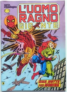 CORNO SERIE CRONOLOGICA L'UOMO RAGNO GIGANTE N.74 1982 - Picture 1 of 1