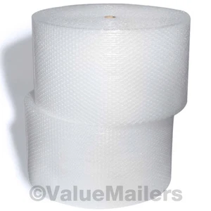 Large Bubble Roll 1/2 x 125 ft x 24 Inch Bubble Large Bubbles Perforated Wrap - Picture 1 of 1