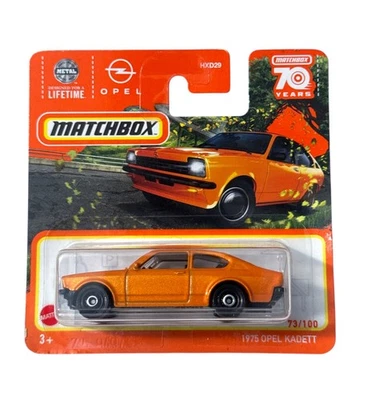 Matchbox 1975 Opel Kadett C GT/E variación de color nuevo Foto 1 de 4