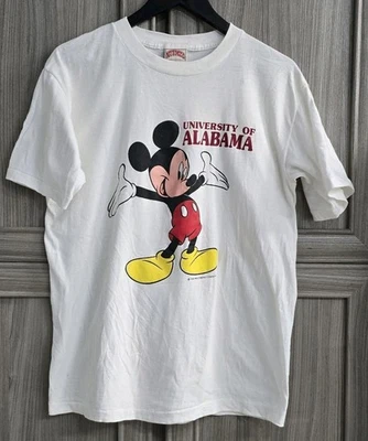 Camiseta Mickey Mouse Universidad de Alabama Grande Nuez moscada EE. UU. De Colección Foto 1 de 4