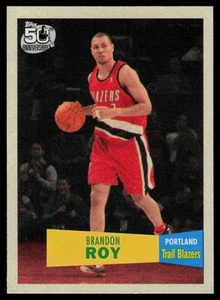 2007-08 Topps #107 Brandon Roy 1957-58 Variations Portland Trail Blazers - Picture 1 of 2