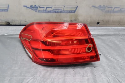 BMW M4 F80 F82 S55 2015 3,0 L OEM LH lado del conductor conjunto de luces traseras exteriores #1710 Foto 1 de 4