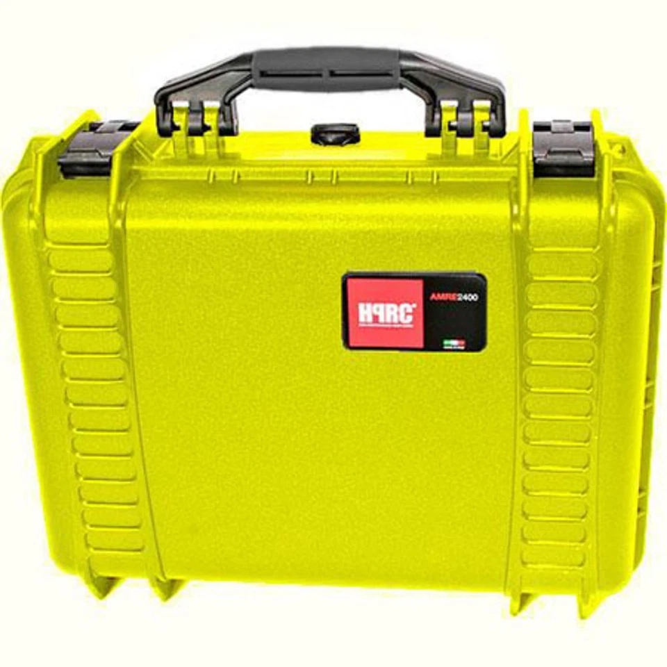 Estuche rígido de resina HPRC serie 2500 con espuma en cubos, amarillo Foto 1 de 1