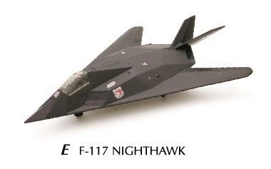 NEWRAY, F-117 NIGHTHAWK stealth aircraft kit, 1/72, NEW21315A - Image 1 of 1