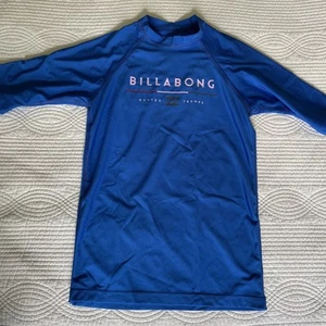 Billabong Boys Rash Guard UV Shirt Blue Size 16 ( Pre Owned) - Picture 1 of 5