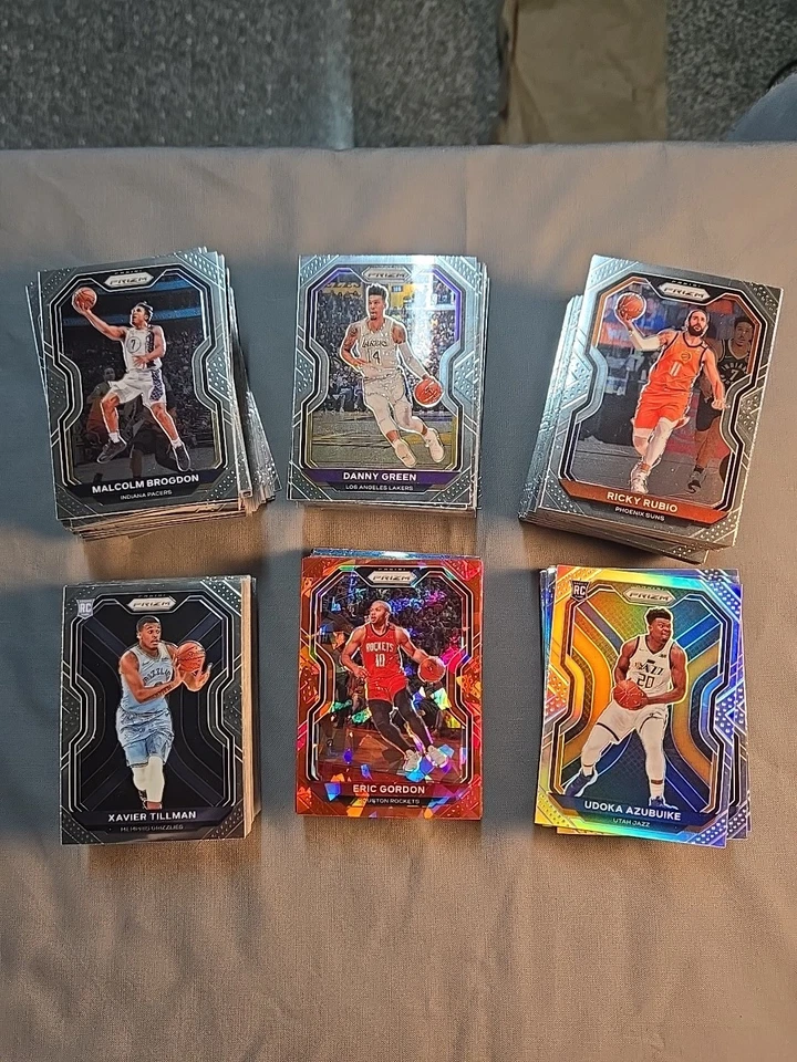 2020-21 Panini Prizm base de basquete, prêmios e inserções - - - Escolha um cartão - - - Imagem 1 de 1
