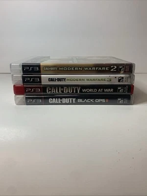 Call of Duty Game Lot (PS3) of 4 Games Complete CIB - Image 1 of 4