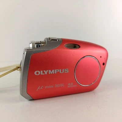 Olympus Digital Camera Mju Mini 4.0MP Orange Mju Mini Digital Camera With XD  - Image 1 of 4