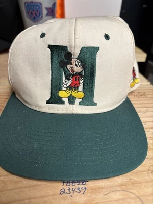 🔥 Rare Vintage 90’s Mickey Mouse Front Side Back Embroidered SnapBack 🔥 - Image 1 of 4
