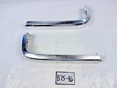 OEM 1963 FORD THUNDERBIRD PAIR LOWER SEAT MOLDING TRIM LEFT RIGHT B75-46 - Image 1 of 4