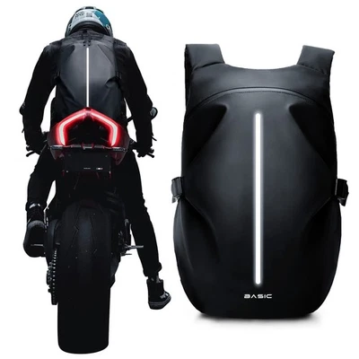 Waterproof Motorcycle Backpack for Men & Women Helmet Bag for Riding - Imagen 1 de 4