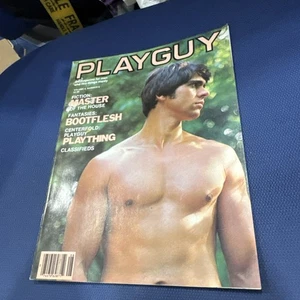 Playguy Magazine 1980 80s Gay Interest Jock Hunk Twink Stud Rare Nude Latin - Picture 1 of 2