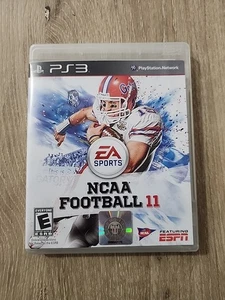 NCAA Football 11 Sony PlayStation 3 PS3 Probado y Funciona Sin Manual - Imagen 1 de 3