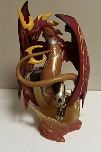 Figura de acción Bakugan Dragonoid 9" estatua base de fuego roja 2009 Spin Master - Imagen 1 de 7