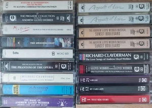16 x ORIGINAL CAST MUSICALS LLOYD-WEBBER Albums ☆Job Lot Bundle - All Pictured!☆ - Picture 1 of 6