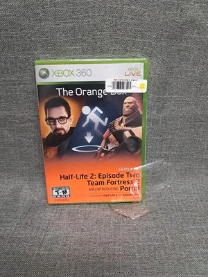Sealed Microsoft Xbox 360 Orange Box Half Life 2 Team Fortress 2 Portal Valve - Image 1 of 4