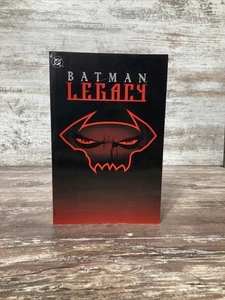 Batman Legacy (primera impresión de DC Comics TPB 1997) Chuck Dixon ¡RARO! - Imagen 1 de 21