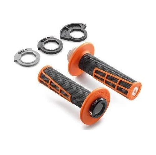 Juego de empuñaduras de bloqueo KTM 2016-2023 125, 150, 250, 350, 450, SX, XC-W, EXC-F, XC-W SX Foto 1 de 1