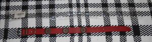 Vintage RED / BRONZE Daisy PU Leather Dog Collar Necklace Pet MEDIUM SIZE