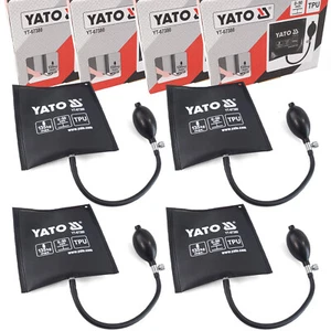 4x YATO Druckkissen Montagekissen Luftkissen Keil Spreizkissen Pumpkissen - Bild 1 von 3