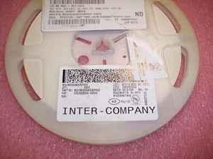 QTY(3600) 649K Ohm 1/8W .5% 0805 SMD THIN FILM CHIP RESISTORS MCU08050D6493DP500 - Picture 1 of 4