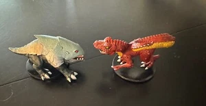 WIZARDS D&D LARGE BULETTE TYRANOSAURUS Giants of Legend Series + extra BX 502 - Picture 1 of 4