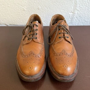 Mens AS Exclusive Trickers Brogues Shoes Goodyear Welt England Leather Size 10 - Picture 1 of 11