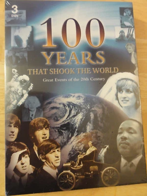 100 Years That Shook the World (DVD, 2011, 3-Disc Set) Foto 1 de 3