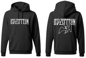 FELPA con cappuccio LED ZEPPELIN HOODIES MUSIC HARD ROCK  BAND PAGE PLANT - Imagen 1 de 4