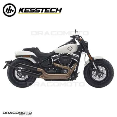 Harley FXFBS 1868 ABS Softail Fat Bob 114 2018-2020 Auspuff KESSTECH Schwarz ... - Bild 1 von 4