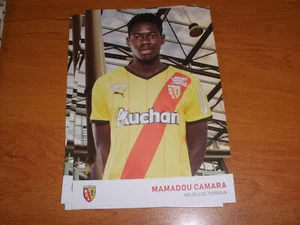 FUSSBALL POSTKARTE MAMADOU CAMARA RC LENS 2021/22 - Bild 1 von 2