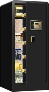 7.0 Cu.ft Safe Box Fireproof Waterproof, Home Safe Security Box W/Hidden Storage - Picture 1 of 10