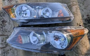 New TYC 2008-2012 Front Honda Accord Headlight Assembly Set (W/Bulbs) - Picture 1 of 8