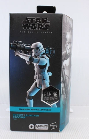 E2 Star Wars Black Series ROCKET LAUNCHER TROOPER Gaming Greats 6" Action Figure Cover