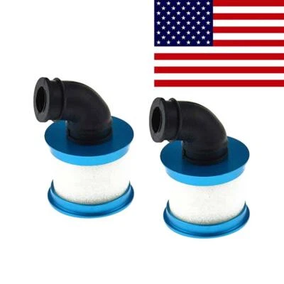 2pcs HSP 04104 Aluminum Upgrade Air Filter for 1/10 Redcat Racing Nitro RC Car - Image 1 of 3