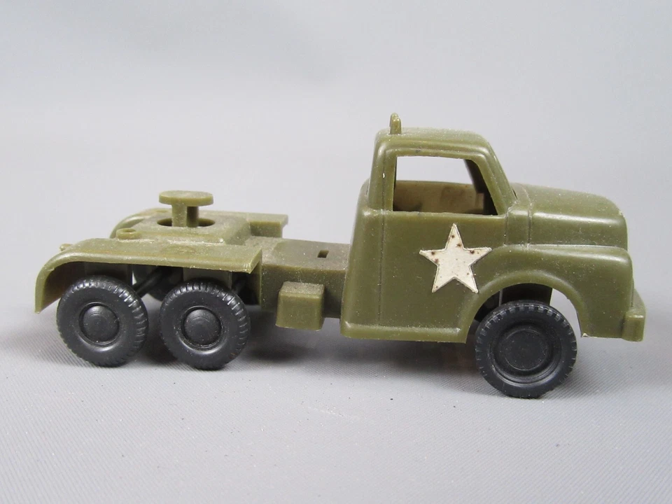 B687 Jean Höfler Giocattolo Bazaar West Germany Camion Man Militare IN 1:50 - Immagine 1 di 4