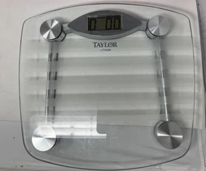 Taylor Precision Products 7507 Chrom & Glas Lithium Digitalwaage - Bild 1 von 9
