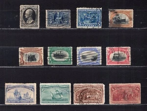 Lot Classiques USA Hamilton 1920 n°227 n°166 Pocahontas ( qq défauts voir scan ) - Imagen 1 de 2