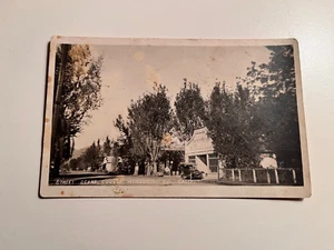 RPPC Covelo California Street Scene Business Dist. early 1900s Mendocino County - Picture 1 of 2