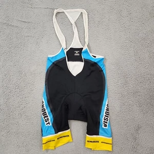 Capo Bib Cycling Adult XXL 2XL Black Blue Suit Padded Shorts Tank *SM Spots* - Picture 1 of 15
