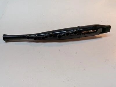 Vintage Conn Song Flute Musical Recorder Black Glossy Plastic 9 Inch - Image 1 of 4