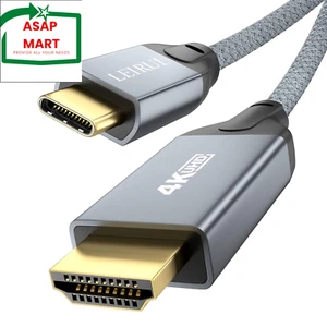 USB C to HDMI Cable 10Ft 4K 60Hz High-Speed Type-C to HDMI Braid Cord Thunderbol - Picture 1 of 12