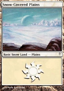 *MRM* FR/VF Plaine enneig�e (Snow-Covered Plains) MTG Coldsnap - Picture 1 of 1