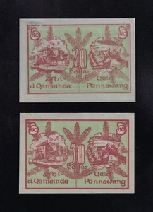 F.C. AUSTRIA , 20 Y 50 HELLER 1920 , S/C- ( AUNC ) . - Picture 1 of 2