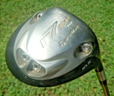 TaylorMade R7 Quad HT Titanium Driver 10.5° Graphite Stiff Right Golf Club - Image 1 of 4