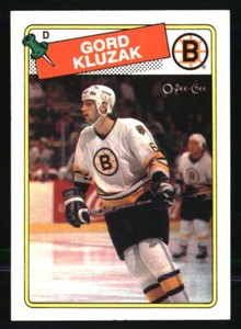 Gord Kluzak 1988 O-Pee-Chee #23 Hockey Card