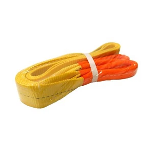 Cabestrillo para ojos plano 2 UNK 1 in x 4 ft resistencia 3100 LBS límite de trabajo elevación vertical - Imagen 1 de 3