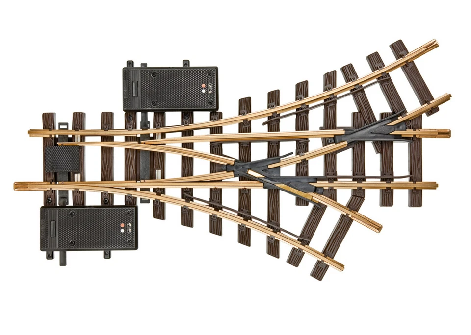 LGB 12360 G Scale Electric Three-Way Turnout G Scale - Image 1 of 1