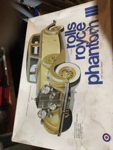 entex 1/16 model kit 1937 Rolls Royce Phantom III Open Box - Picture 1 of 10